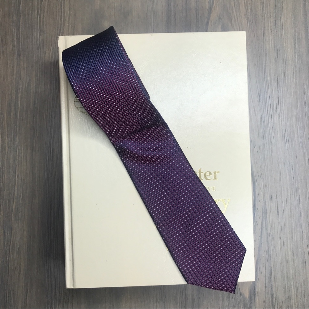 Lands End silk tie